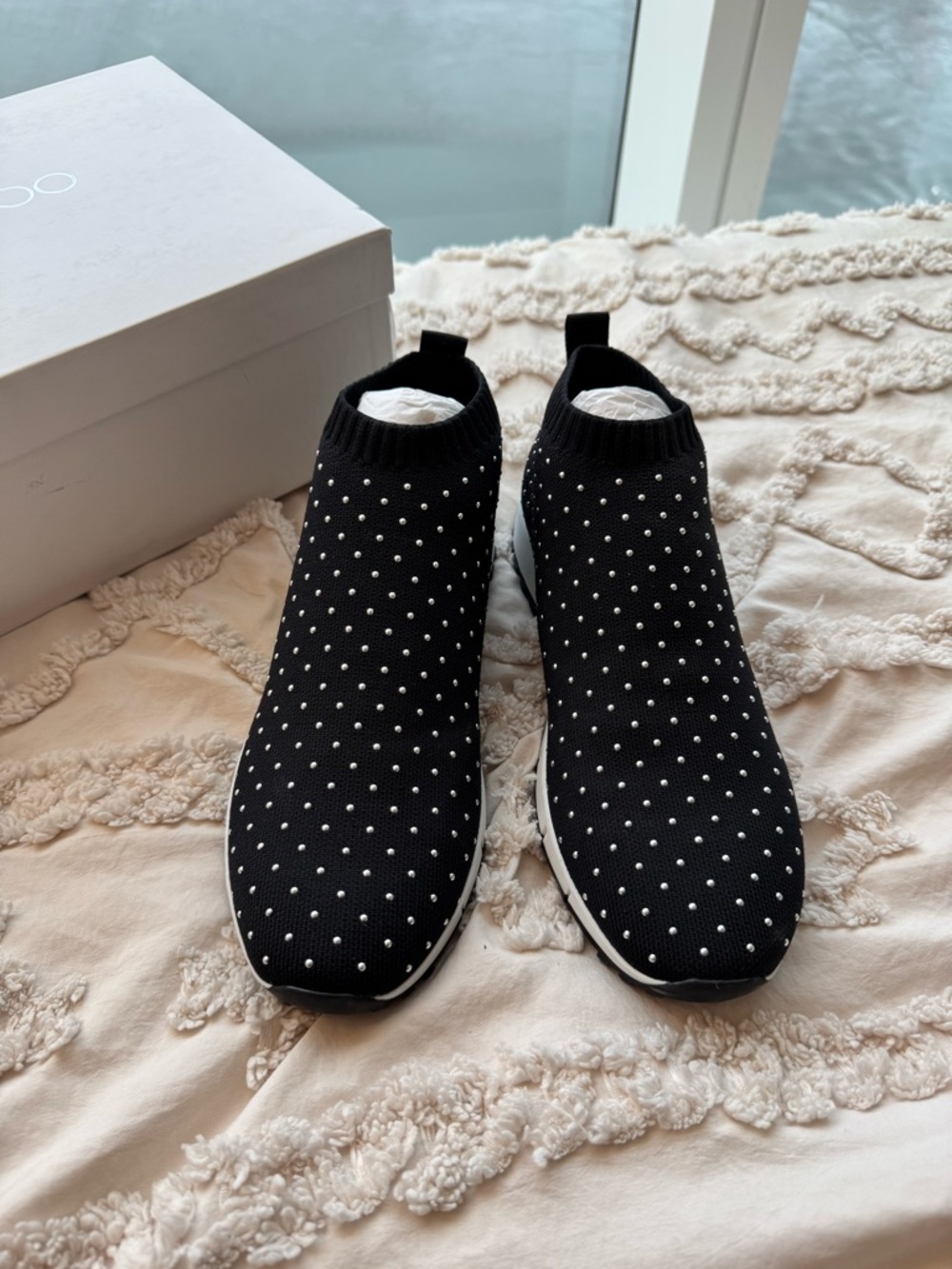Jimmy Choo Norway socks sneakers size 38